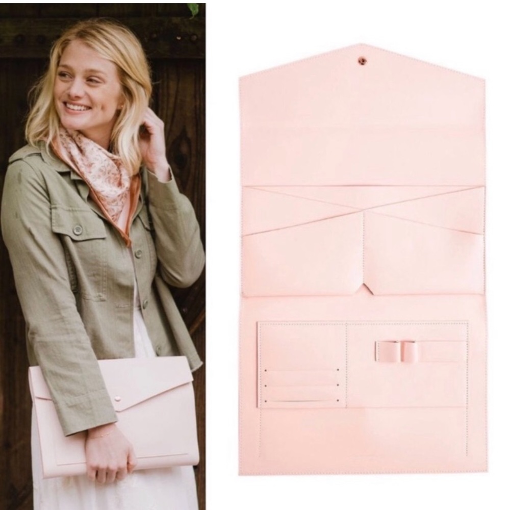 Glass Ladder & Co. Leather Portfolio